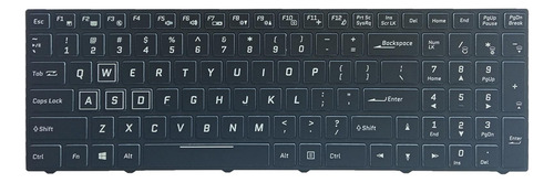 Teclado Retroiluminado Para Computadora Portátil Us Rgb