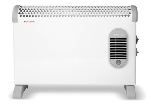 Convector Turbo Smartlife 1800w Calefactor 2 Niveles C/prot Color Blanco