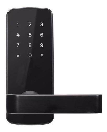 Manija Con Código Seguridad, Mxgta-001, Ic Card, Negro, Espe Color Negro