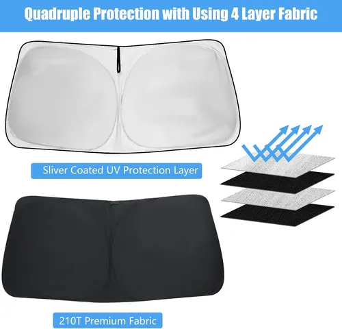 Parasol Para Parabrisas Hohuigo Para Toyota 4runner, Parasol