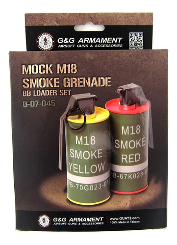 G&g Granadas De Humo De Airsoft