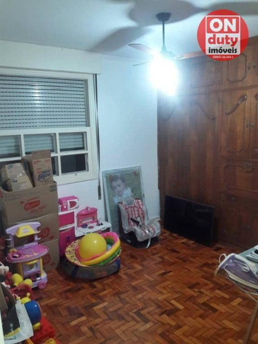 Imagem 16 de 27 de Apartamento Com 3 Dormitórios À Venda, 130 M² Por R$ 640.000,00 - Embaré - Santos/sp - Ap5279
