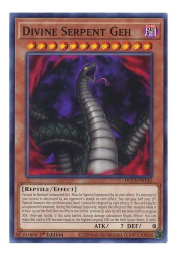 Yugioh! Divine Serpent Geh - Dlcs-en142