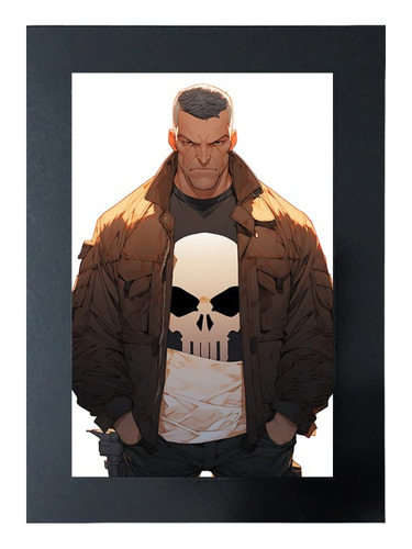 Cuadro De El Ejército De Un Solo Hombre The Punisher # 12