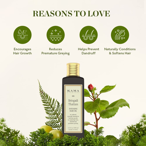Kama Ayurveda Bringadi Tratamiento Intensivo De Pelo