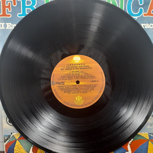 Imagem 5 de 6 de Vinil Lp Frevança Encontro Nacional Do Frevo E Maracatu Sgdo