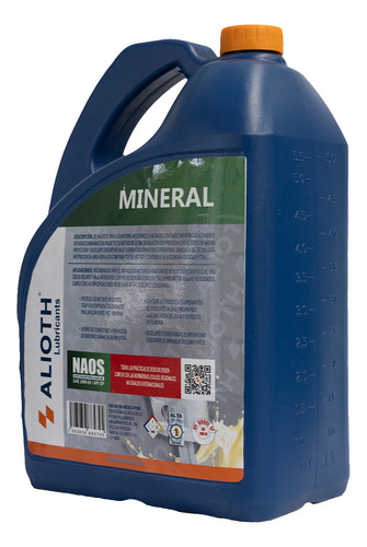 Naos Mineral Sae 20w-50 Sp Aceite Para Motor 5l