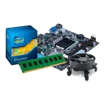 Comprar Kit I3 3220 Placa Mãe H61 1155 + 4gb Memória Ddr3