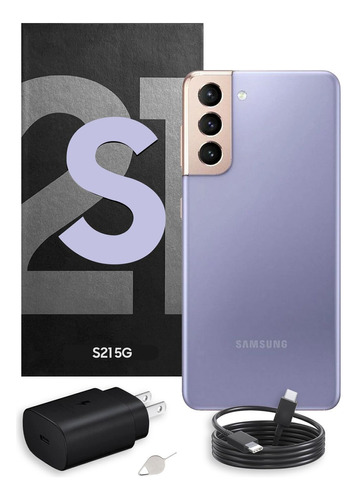 Samsung Galaxy S21 5g 256 Gb Violeta 8 Gb Ram Con Caja Original (Reacondicionado)