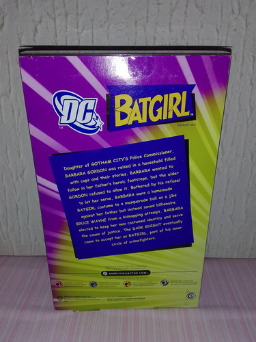 Barbie Batgirl Batman Dc Comics Pink Label (Usado)