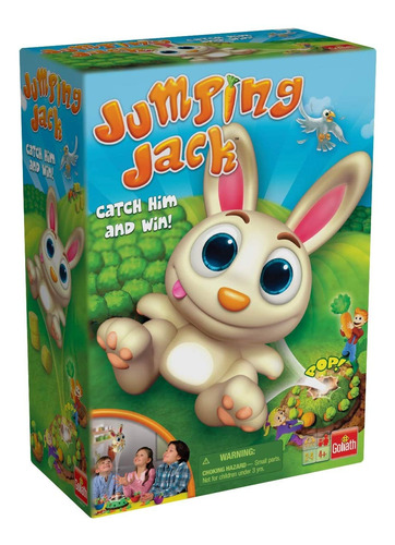 Jogo Jumping Jack, De Goliath, Pull Out A Cenoura