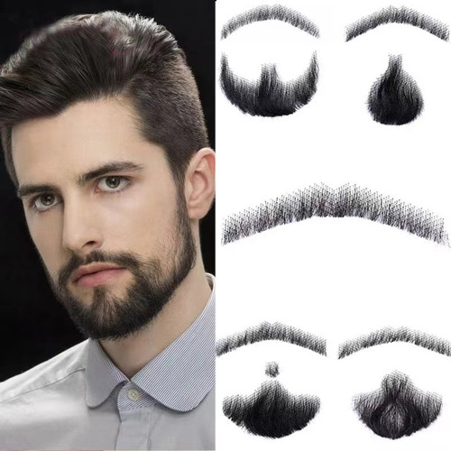 New Barba Falsa For Hombres, Barba Invisible