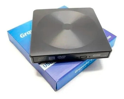 Gravador Mini Cd/dvd-rw Externo Type-c 3.1 Kp-le303