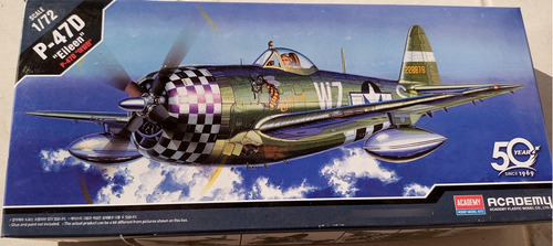 Maqueta A Escala 1/72 Academy P-47d Eileen