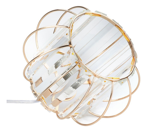Lámpara Colgante De Cristal Moderna Pantalla Estilo B