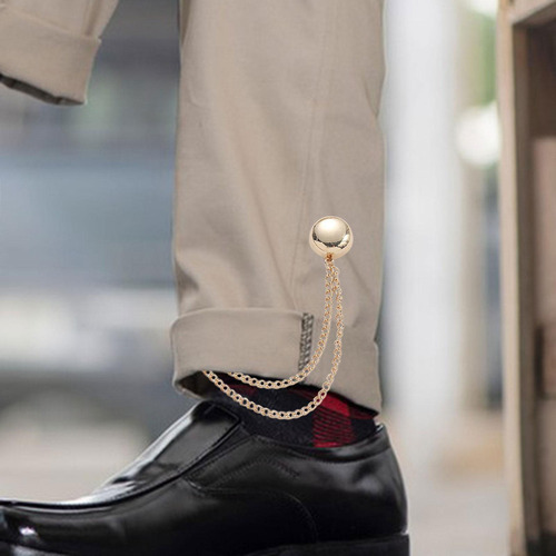 2 Broche Sin Alfileres Con Clip Para Ropa, Aleación De Oro