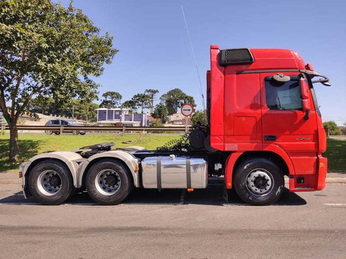 Imagem 4 de 15 de Mercedes-benz Actros 2646 Ls 6x4 Traçado Bug Leve Ano 2016
