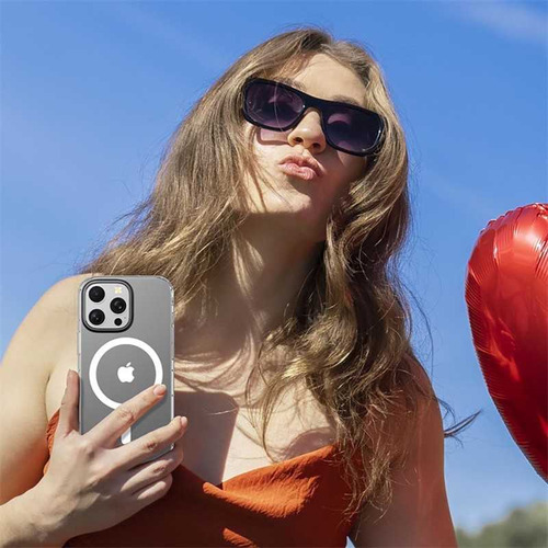 . Funda Mybat Savvy Para iPhone 16 Pro Max - Transparente