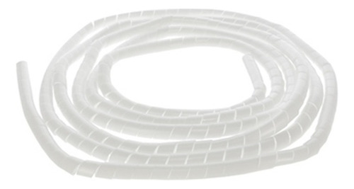 10 Metros De Espiral Agrupa Cables, 19mm (3/4) 2 Rollos 5m Color Blanco