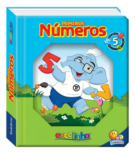 Janelinha Lenticular c/QC: Números (Escolinha Todolivro), de © Todolivro Ltda.. Editorial Todolivro Distribuidora Ltda., capa dura em português, 2018