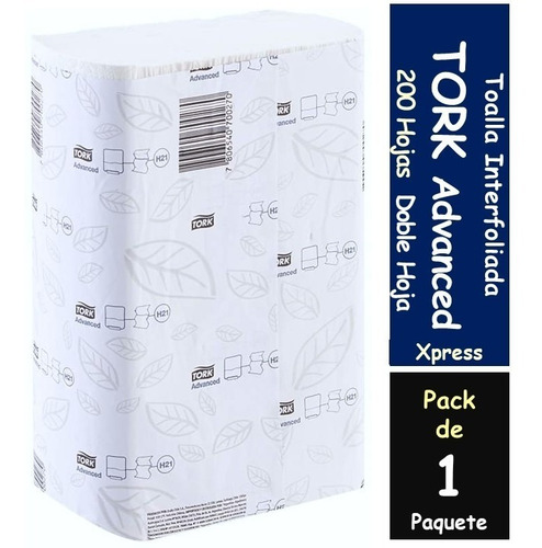 Toalla Interfoliada Tork Xpress Advanced 200 Hojas 1 Paquete