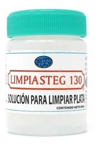 Líquido Limpia Plata Limpiador Solución 50ml Chico