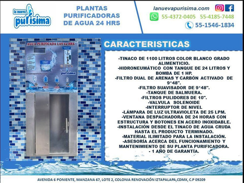 Imagen 2 de 10 de Sistema Vending 24 Hrs Con Sistema De Filtrado Sin Anticipos