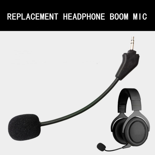 Sqrmekoko Hs70 Mic, Reemplazo De Micrófono De Boom Para Cors