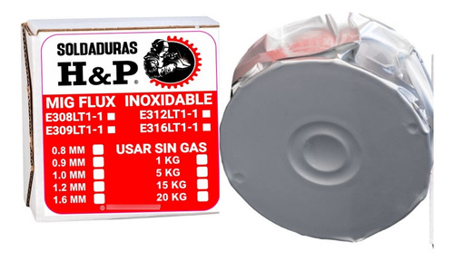 Alambre Mig Inoxidable 308l 0.8mm X 1 Kg. (soldar Sin Gas)