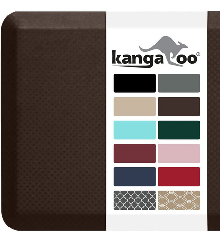 Alfombra Antifatiga Kangaroo 61 X 43 Cms Marron