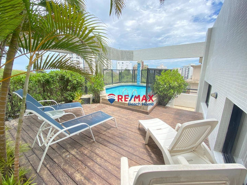 Imagem 2 de 30 de Cobertura À Venda, 190 M² Por R$ 870.000,00 - Praia Pitangueiras - Guarujá/sp - Co0073