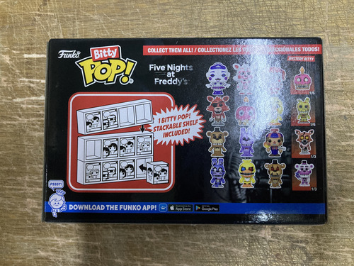 Foxy 109 Five Night's At Freddy's Funko Bitty Pop 4 Pack