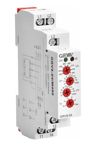 Protector De Fase Trifasico 220v - 480v Geya