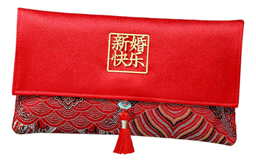 A Bolso De Mano De Noche Para Boda, Sobres Rojos, Bolso De
