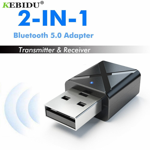5 Pcs Receiver Bluetooth Transmitters V5.0 Dongle Adapter