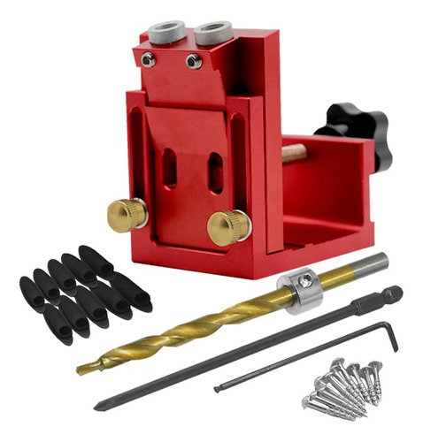 Kit De Sistema De Plantillas De Madera Pocket Hole Jig R