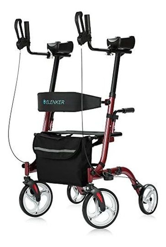 Elenker Andador Vertical, Soporte Plegable Para Caminar Con 