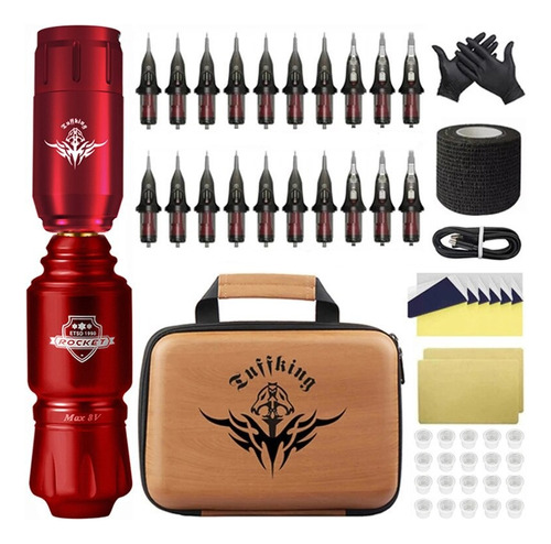 Kit De Tatuaje Profesional Maquina Para Tatuar Alta Calidad