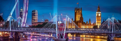Imagen 2 de 4 de Puzzle Clementoni 1000 Piezas London Panoramico Londres