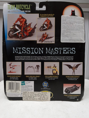Batman Mission Masters Moto 2 En 1 1998 Hasbro
