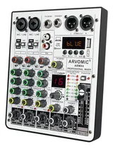 Comprar Mezcladora Audio 4 Canales Dj Mixer Consolas Sonido 16 Dsp