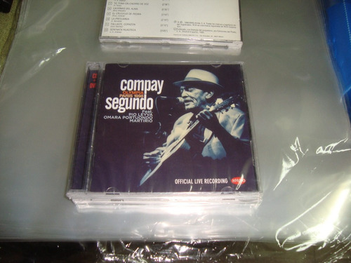 Compay Segundo Olympia Paris Live Cd + Dvd Sellado / Kktus