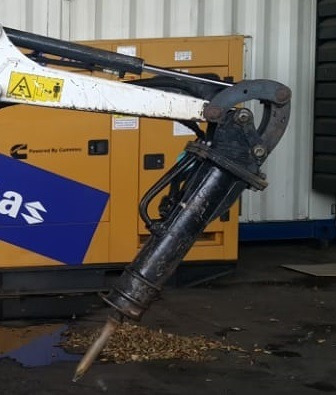 Rompedor Hidráulico Usado Marca Bobcat Mod. Hb280