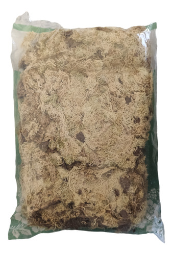 Kit 6 Litros Musgo Esfagno Orgânico Orquídeas Sphagnum