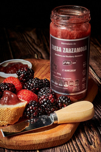 Imagen 3 de 4 de Mermelada De Freza Om8® Con Agavezucar® 280g
