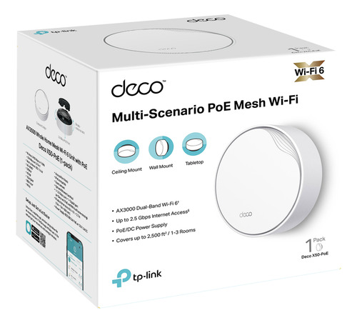 Router Mesh Wifi 6 Tp-link Deco X50 Poe