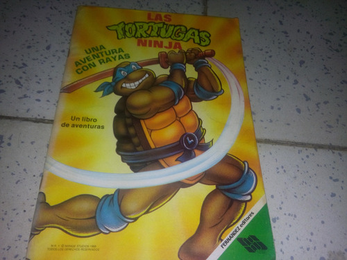 Las Tortugas Ninja Una Aventura Con Rayas Un Libro De Aventu