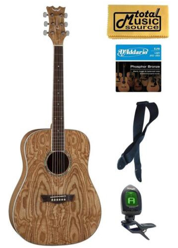 Dean Guitars Ax Dqa Gn  Pack  Acoustic Guitar Bundle Eeb