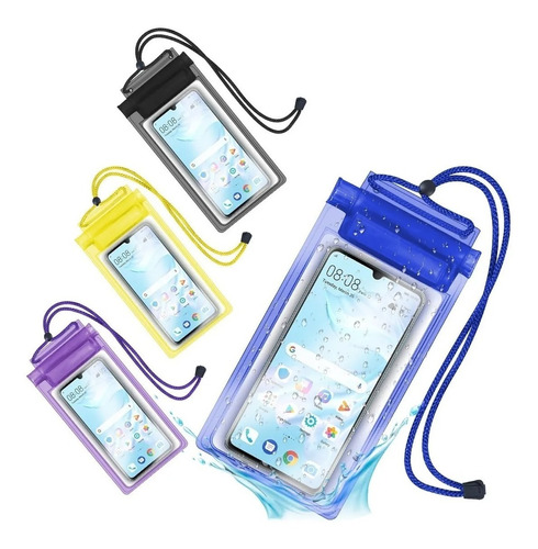 Estuche Protector Celular Resistente Al Agua Impermeable