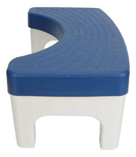 Taburete Para Inodoro Azul, Grueso, En Cuclillas, Antidesliz